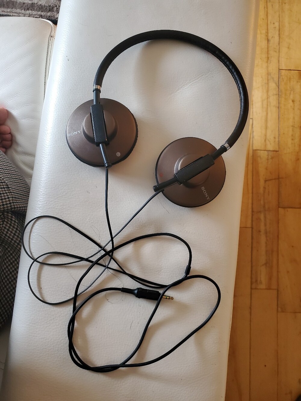 Sony Brown and Black On-Ear Wired Headphones